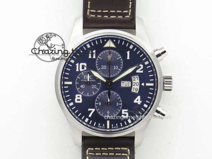 MIROTIME 0203 Pilot Top Gun IW326901 M+F 1:1 Best Edition Black Dial on Black Rubber Strap A SportInspired 6999